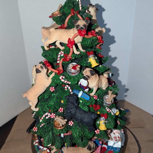 Danbury mint pug Christmas tree-EXCELLENT CONDITION - Picture 4 of 9